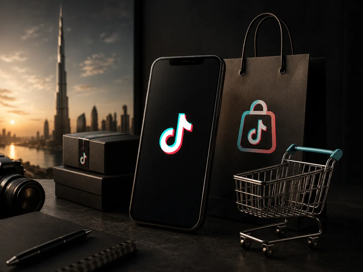 TikTok Shop Dubai social commerce live shopping on smartphone for UAE brands
