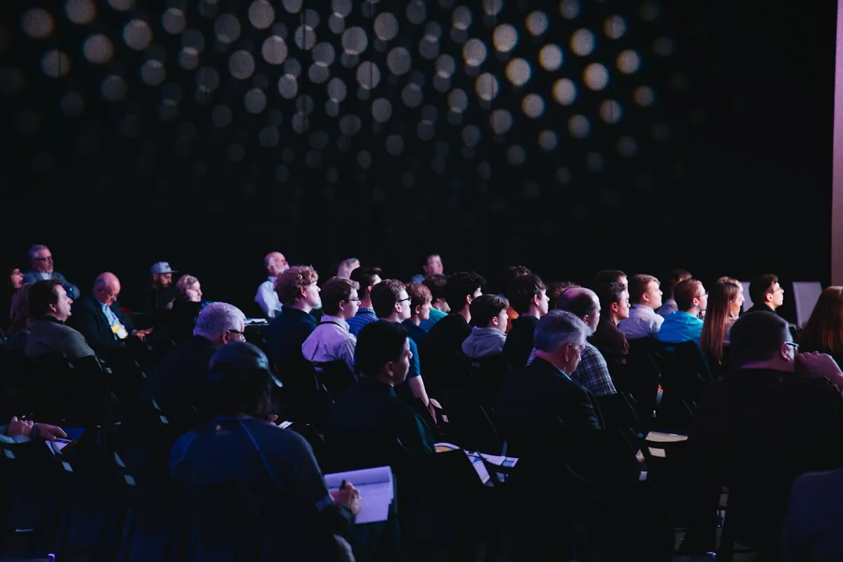 Audience at a Dubai brand event supported by Dubai Prod event PR