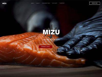 Mizu Restaurant — Japanese dining case study