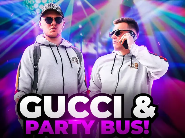 Gucci &amp; Party Bus - Vlog #14