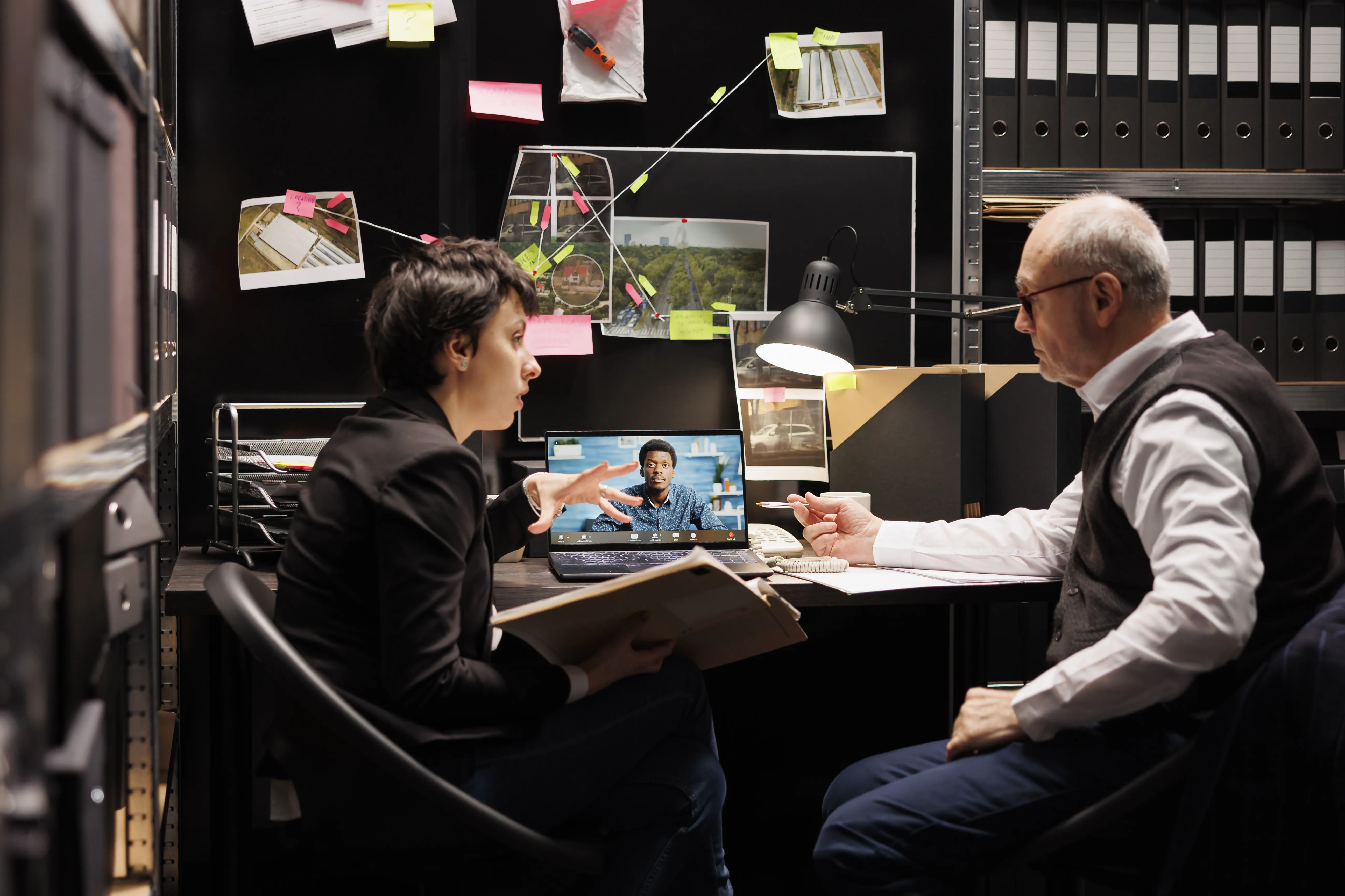 Creative storytelling meeting